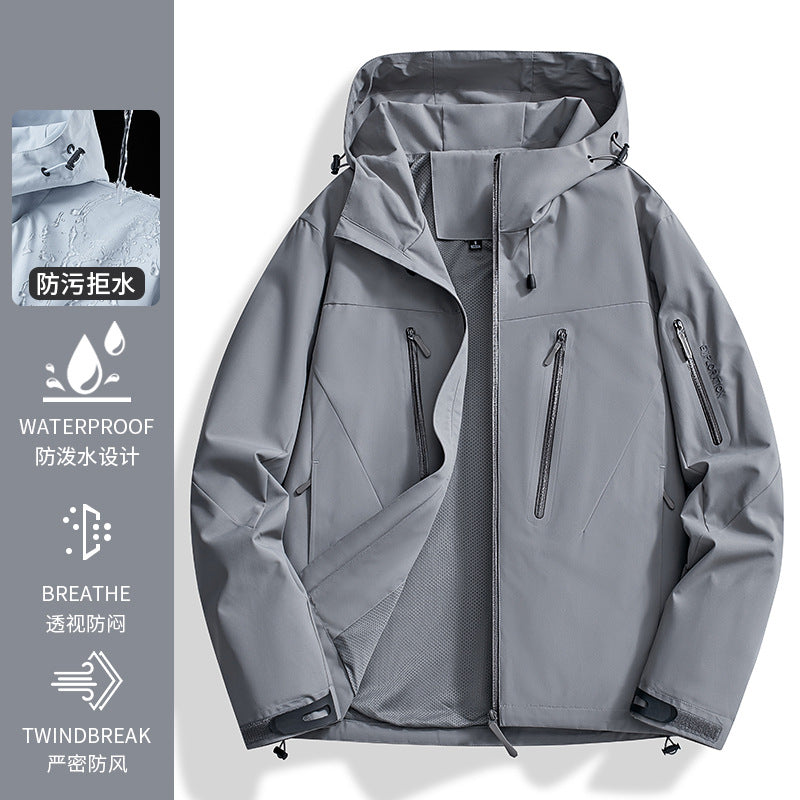 Woodpecker Jacket Girls New Autumn Three-In-One Outdoor Waterproof Small and Beautiful Sports Windproof Jacket