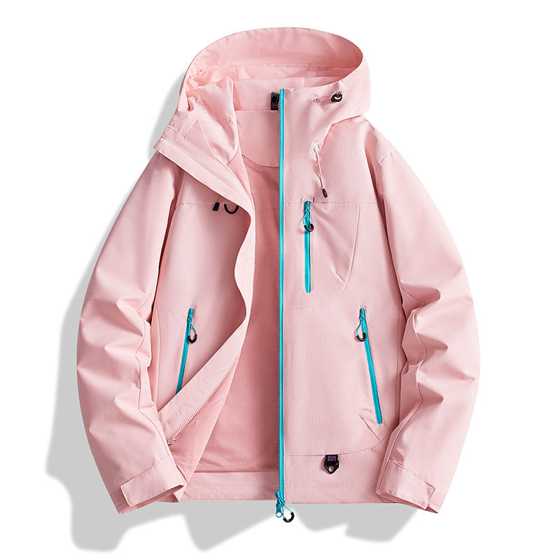 2025 New Style Jacket for Men and Women, Outdoor Three-In-One Windproof and Waterproof Detachable Two-Piece Jacket in Stock
