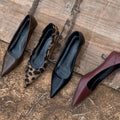 In Stock, One-Piece Dropshipping Available~ Pointed-Toe, Elegant Stiletto High Heels for Women, Stylish and High-End, Comfortable and Non-Tiring, Soft-Soled Single Shoes for Women