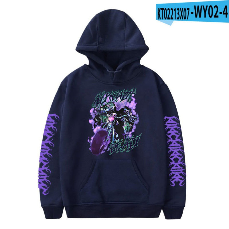 [Cross Border Code] Hot Print Juice WRLD Black Hoodies Men Hoodie