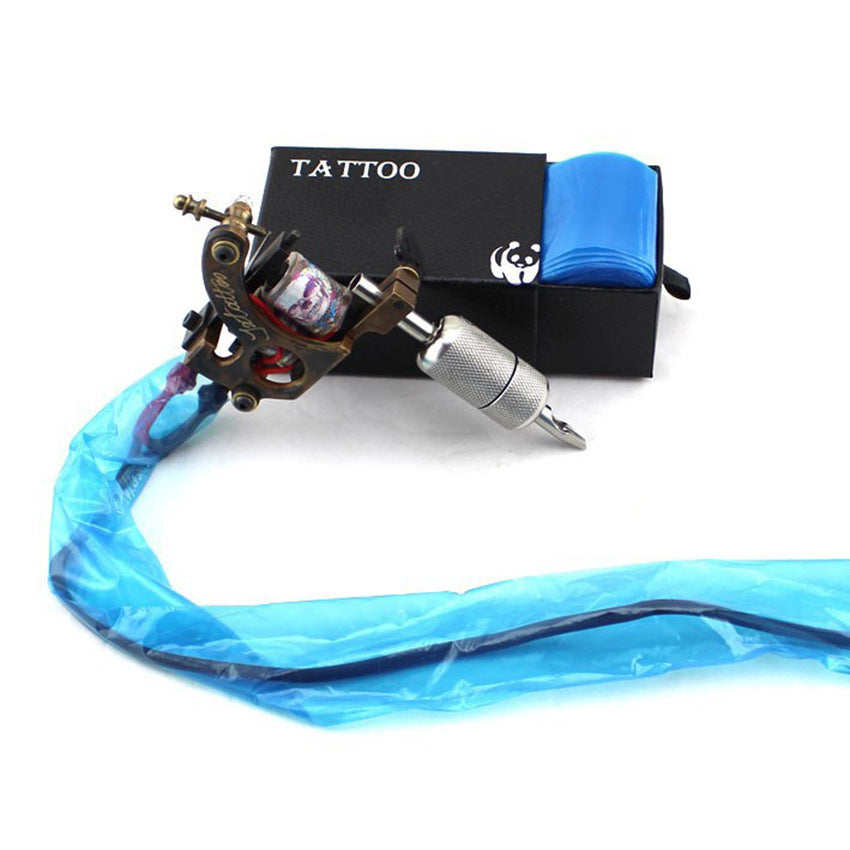 Tattoo Equipment, Tattoo Machine Hook Line Protection Bag, Disposable Tattoo Hook Line Cleaning Bag, Beauty Tools
