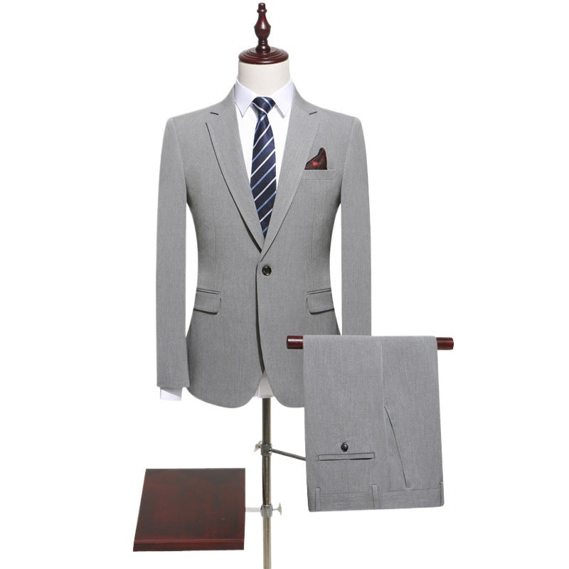 New Business Suit Men's Work Clothes Women's Black High-End Suit Suit Lawyer Teacher Work Professional Formal Wear