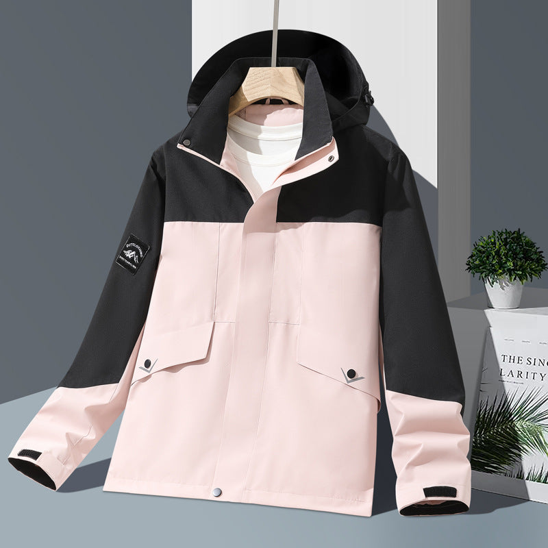 New Couple Jacket Men's and Women's Casual Jacket Outdoor Spring and Autumn Mountaineering Jacket Outdoor Couple's Jacket