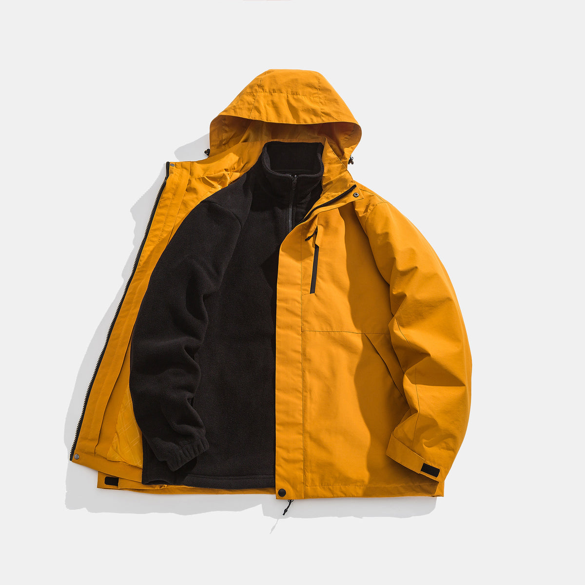 Jack Chuanyang Mountain Trendy Brand Outdoor Rush Jacket Couple's Jacket Men's and Women's Three-in-One Removable Windproof Waterproof Suit