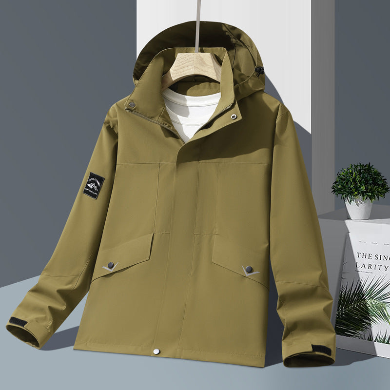 New Couple Jacket Men's and Women's Casual Jacket Outdoor Spring and Autumn Mountaineering Jacket Outdoor Couple's Jacket