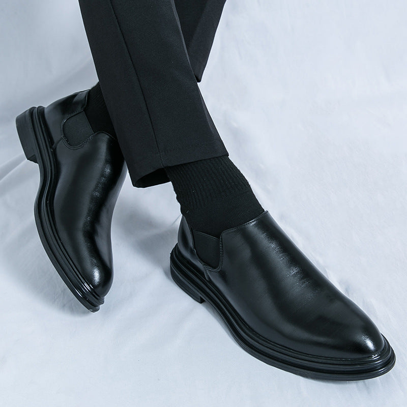 Men's shoes cross-border plus size new loafers fashion men's business formal leather shoes trend set foot loafers wholesale