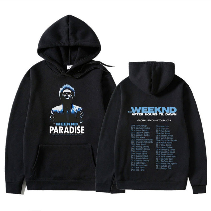 [Cross-border European Code] Singer The Weeknd Hoody After hour Hoodie
