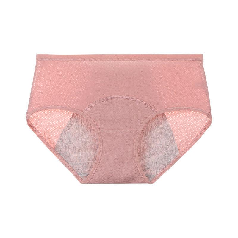 Mid-waist cotton underwear women's underwear cotton physiological pants women's menstrual period anti-side leakage cotton crotch women's briefs