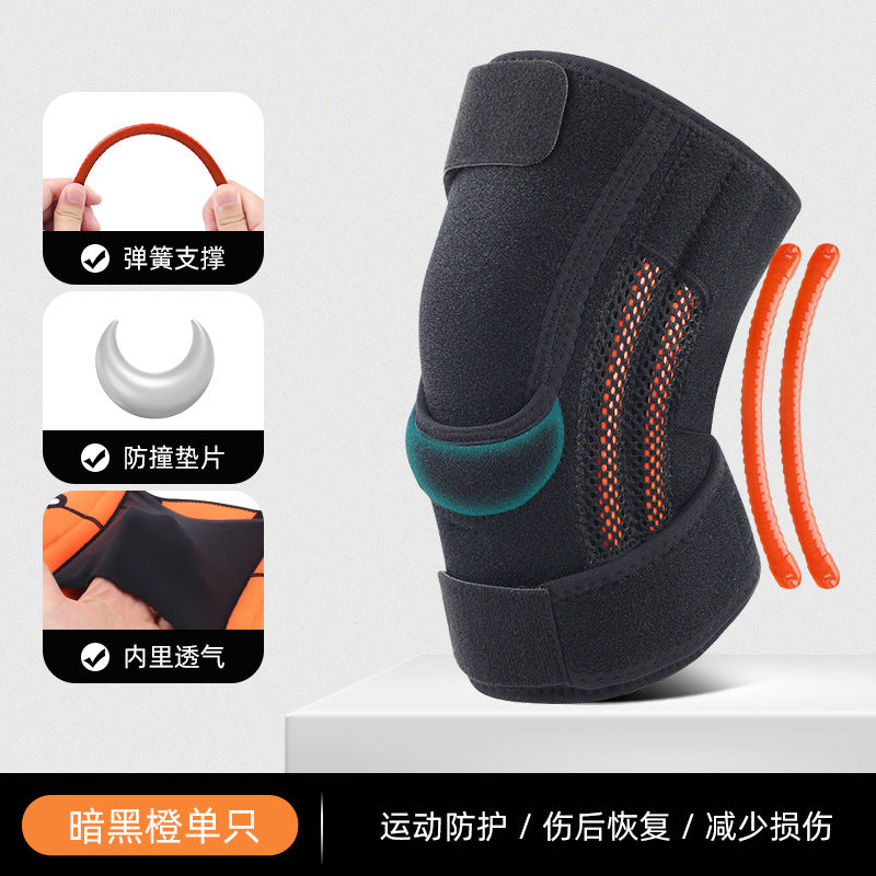 Cross-border sports anti-collision thickened knee pads basketball football riding meniscus protective sleeve knee joint professional protective equipment batch