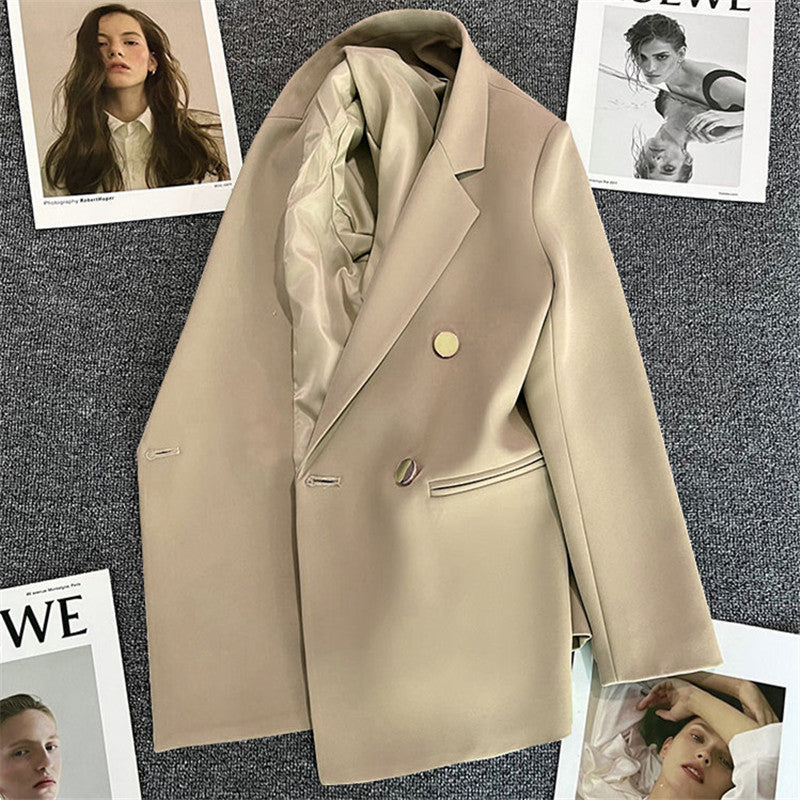 Green Small Blazer for Women 2025 Spring New Style Slimming Internet Celebrity Street Top Trendy Women