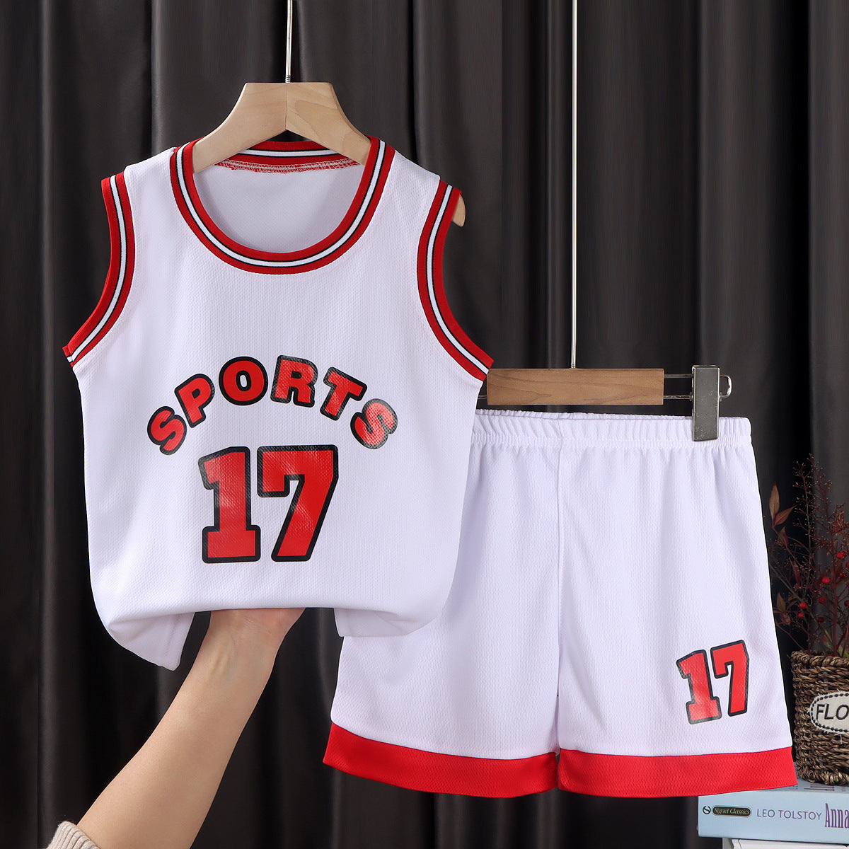 Children's Suit Category a New Basketball Suit Big Children's Sports Suit Basketball Vest Children's Clothing Sportswear Dropshipping