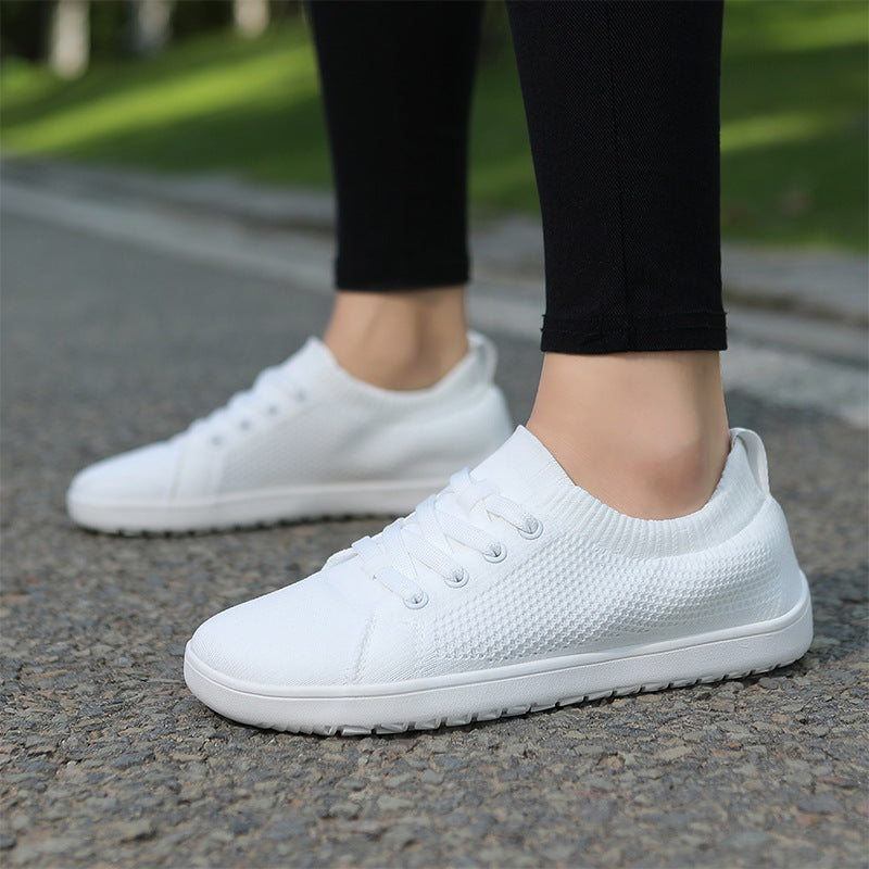 Cross-Border Large Size Men's Casual Breathable Barefoot Wide-Toe Shoes for Couples Outdoor Cycling and Running Lightweight Sports Shoes Wholesale