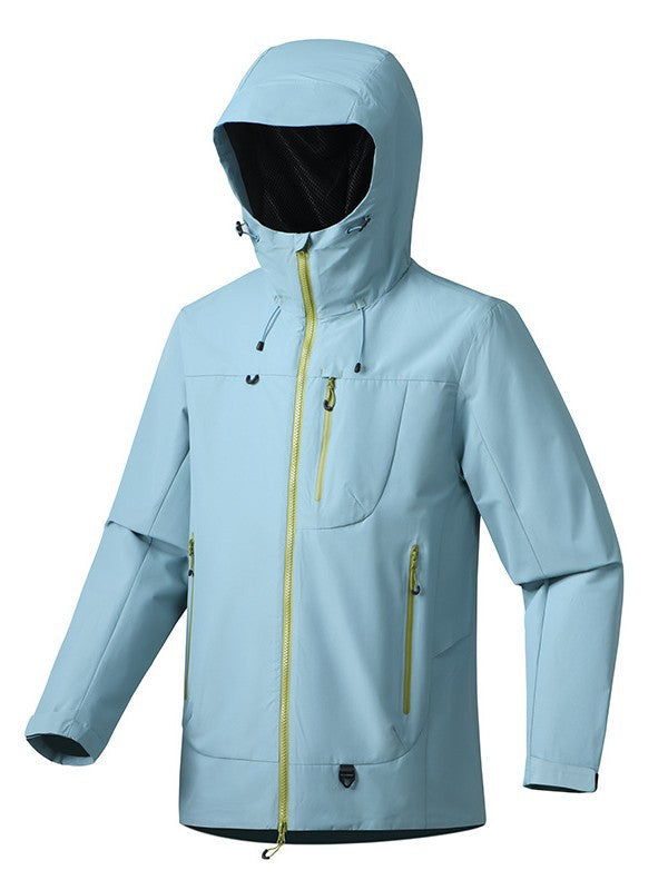 ✅ Lightweight Single-Layer Jacket for Women 25 Spring & Fall Outdoor Windproof and Waterproof Men's Travel Mountaineering Jacket Jacket