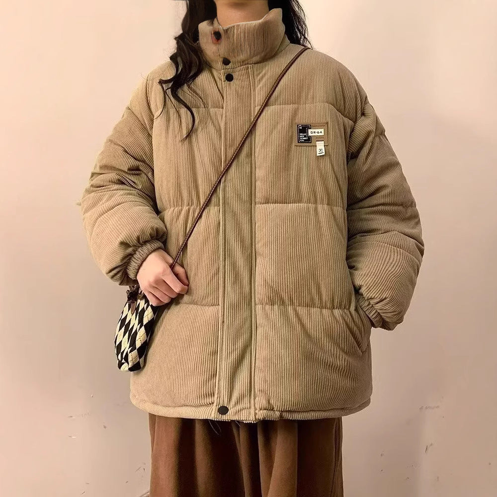 2025 New Winter Cotton-Padded Jackets for Men and Women, Thickened and Warm, Casual Sports Trendy Brand Stylish Coats