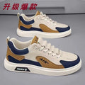 New Men's Easiest for Match Trendy Sneakers Single Cotton Slip-On Running Shoes Business Lightweight Cross-Border Breathable Casual Shoes
