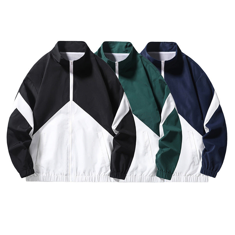2024 Spring and Autumn New Jacket Men's standing collar coat Daily Casual Men's Jacket for Young Men