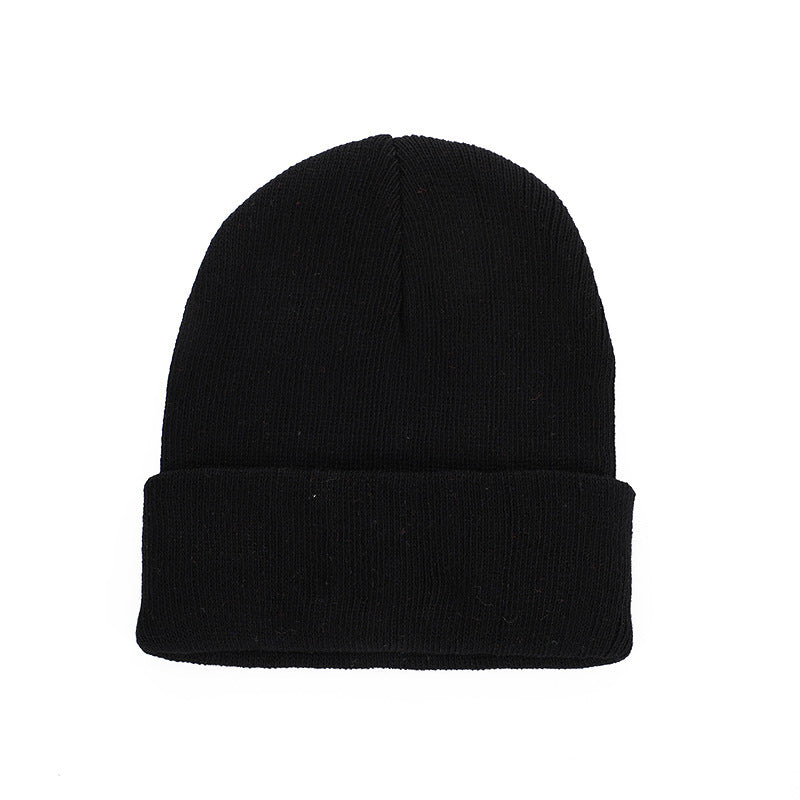 High-Quality Candy-Colored Knit Hats for Men and Women, Autumn and Winter Warm Hats, Outdoor Cold-Proof Pullover Knit Hats