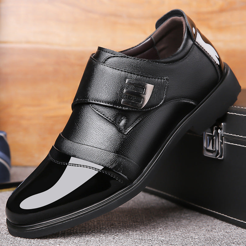 Cross-Border spring men's business formal wear men's shoes casual leather shoes British trendy soft bottom shoes Korean style leather shoes wedding