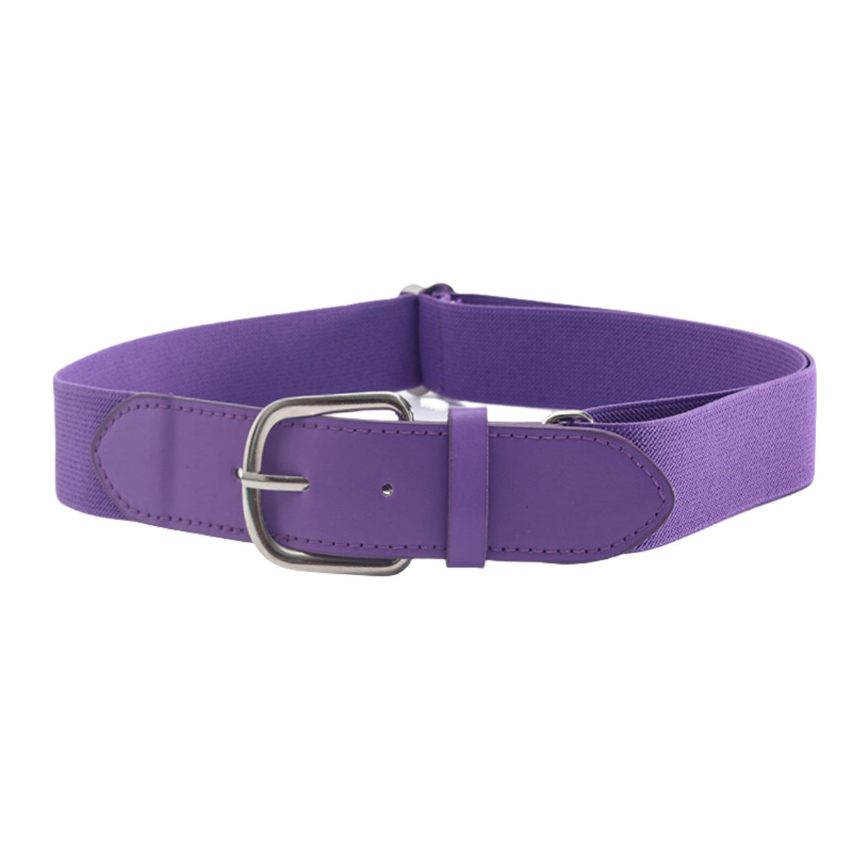 Outdoor sports elastic baseball belt elastic softball elastic belt fashion decorative alloy belt wholesale