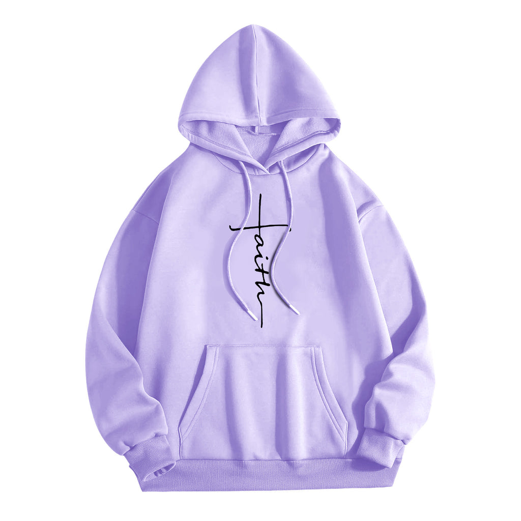 2024 Men's and Women's New Women's Printed Long Sleeve Hoodie Sweatshirt