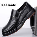 Real Men's Summer Sandals, Men's Shoes, Tendon Soles, Lightweight Casual Hollow Sandals, Non-Slip Middle-Aged and Elderly Dad's Clogs