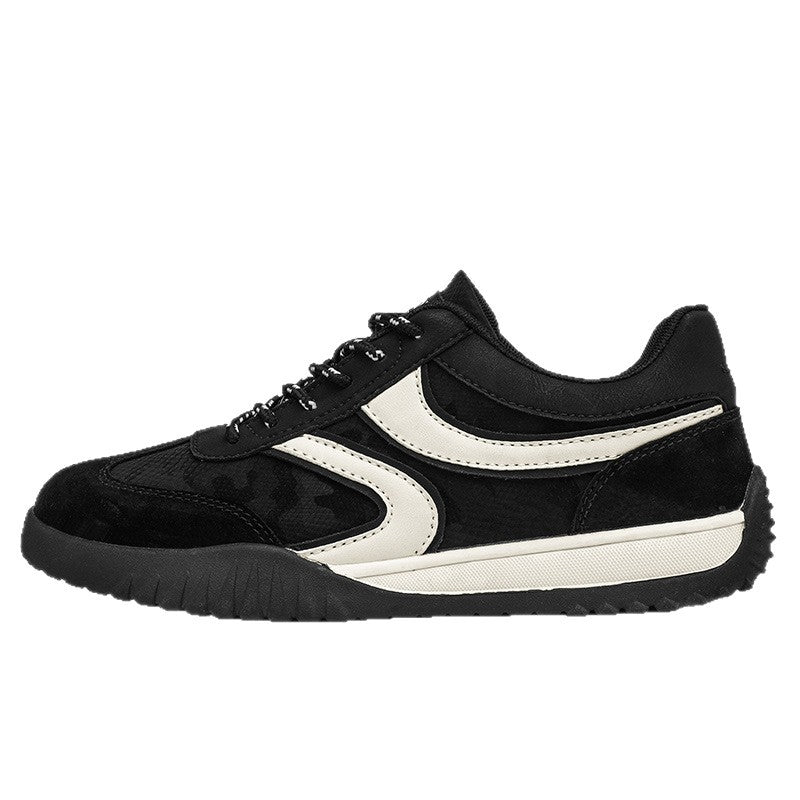 Men's Low-Top Retro Sneakers 2026 Spring New Fashion Sports Training Shoes Men's Soft-Soled Trendy Casual Shoes