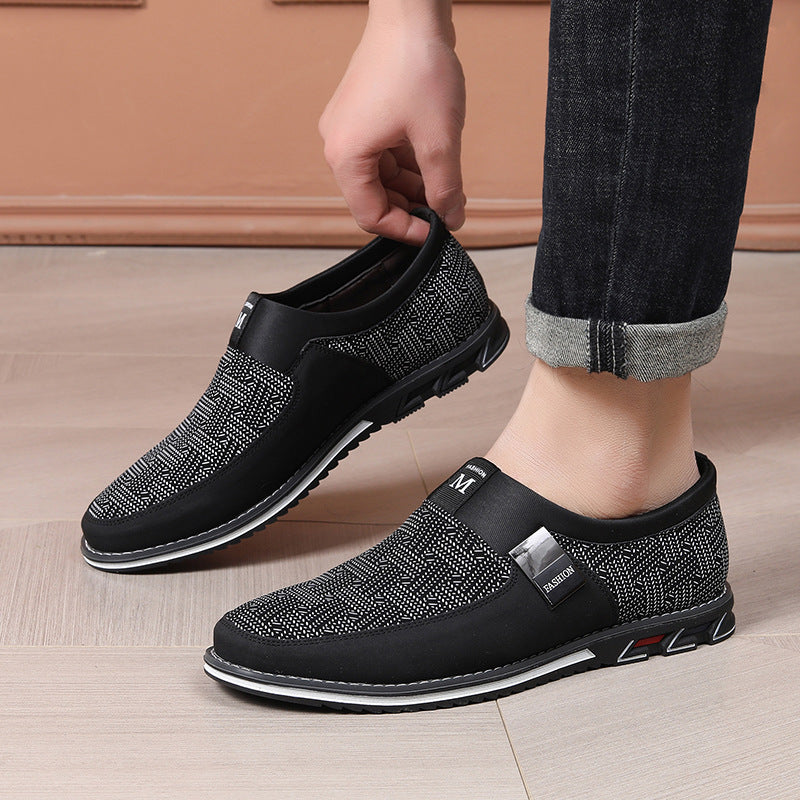 Cross-Border Men's Shoes, Large Size, Versatile Casual Leather Shoes, Slip-On Loafers, Driving Shoes, Wenzhou Shoes, Amazon 50 Gentlemen