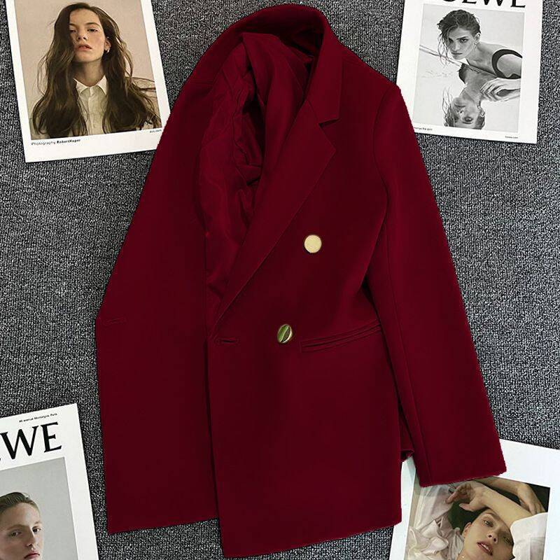 Green Small Blazer for Women 2025 Spring New Style Slimming Internet Celebrity Street Top Trendy Women