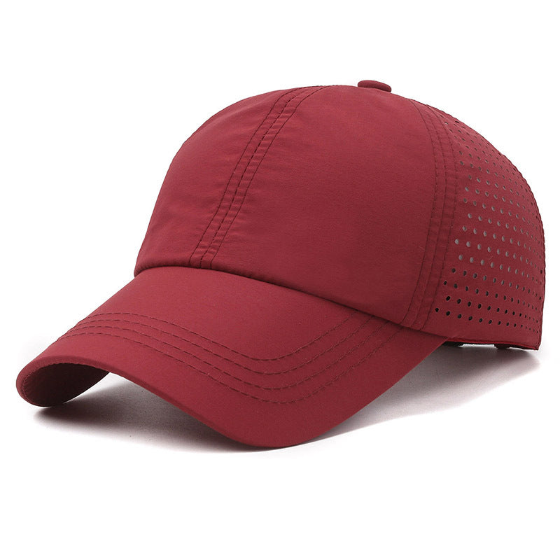 Hats for Men and Women, Quick-Drying Thin Summer Light Plate Baseball Caps, Outdoor Sunshade Hats, Breathable and Fashionable Peaked Caps
