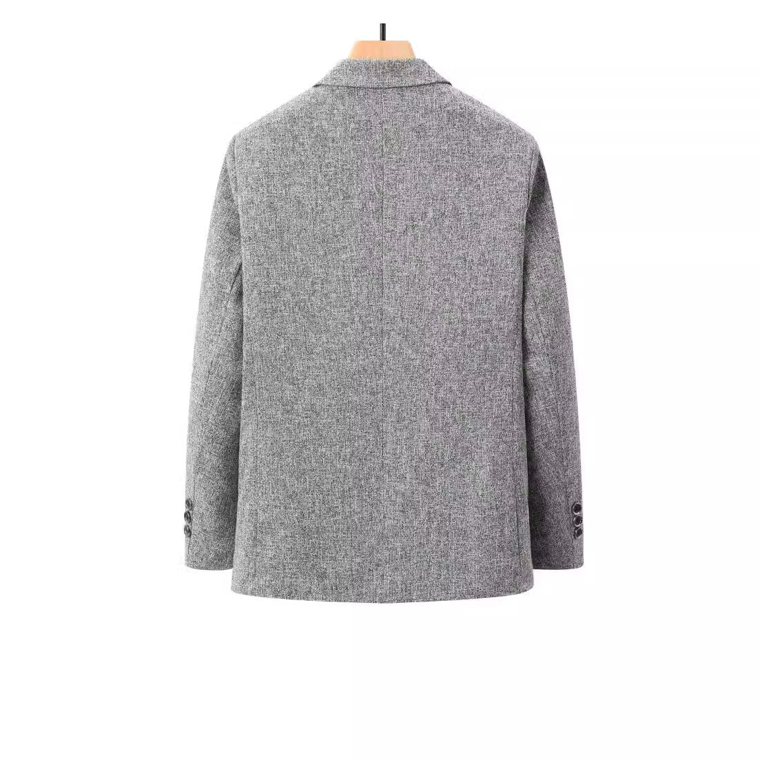 In-Stock Men's Suits for Spring and Autumn, Casual Single-Piece Men's Blazers, Wrinkle-Free Dad Coats, Export Cross-Border