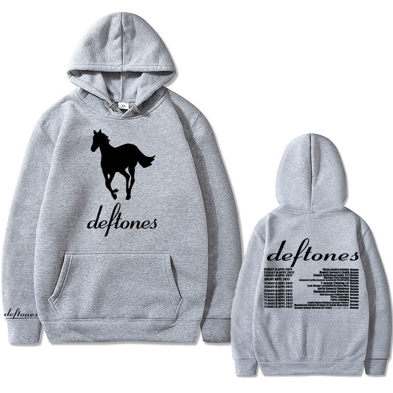 [Cross-border European Code] Deftones Hoodie Funny Retro y2k Vintage Hoodies