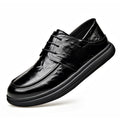 Men's Leather Shoes, New Popular Model 2025, Business Formal Men's Lace-Up Shoes, Casual Versatile Groom's Wedding Shoes