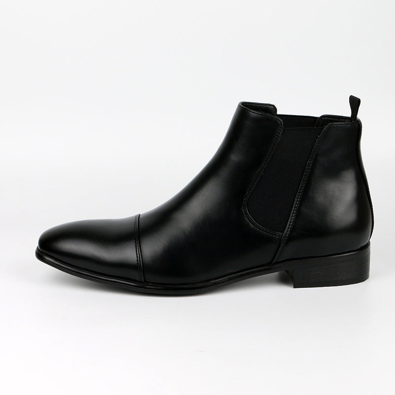 Cross Border plus size Men's Shoes Retro Chelsea Men's Boots Amazon Independent Station