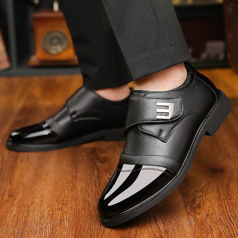 Cross-Border spring men's business formal wear men's shoes casual leather shoes British trendy soft bottom shoes Korean style leather shoes wedding