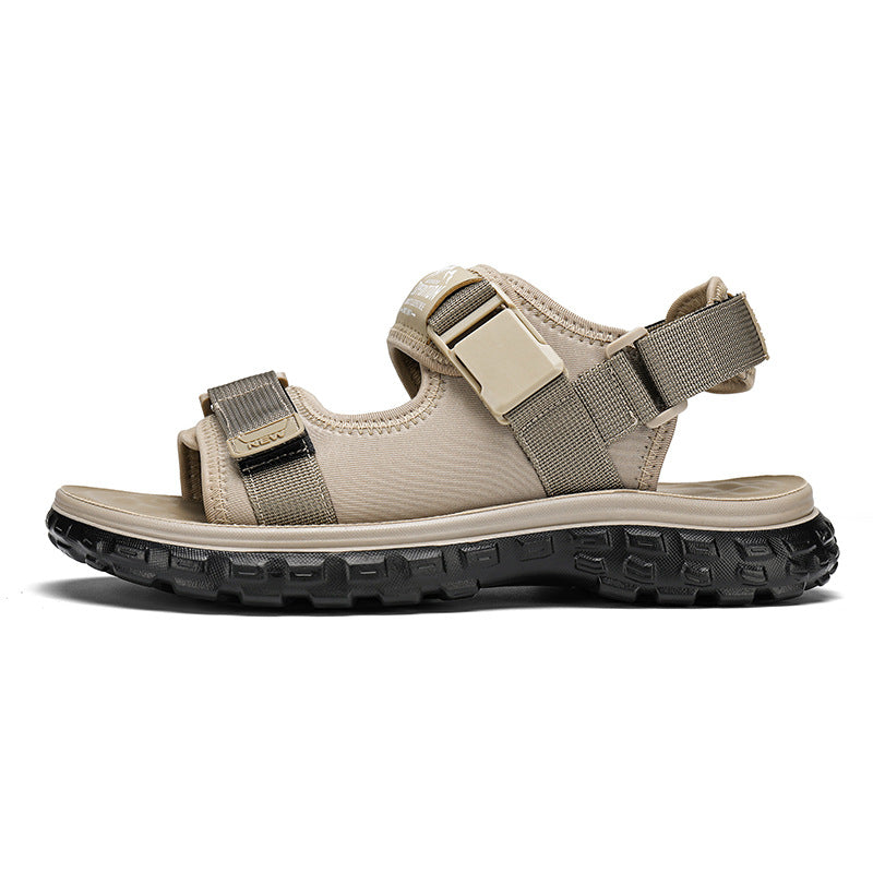 Sandals Men's Summer New All-match Casual Driving Outdoor Sandals Dung-feeling Non-slip Wear-resistant Sports Beach Shoes