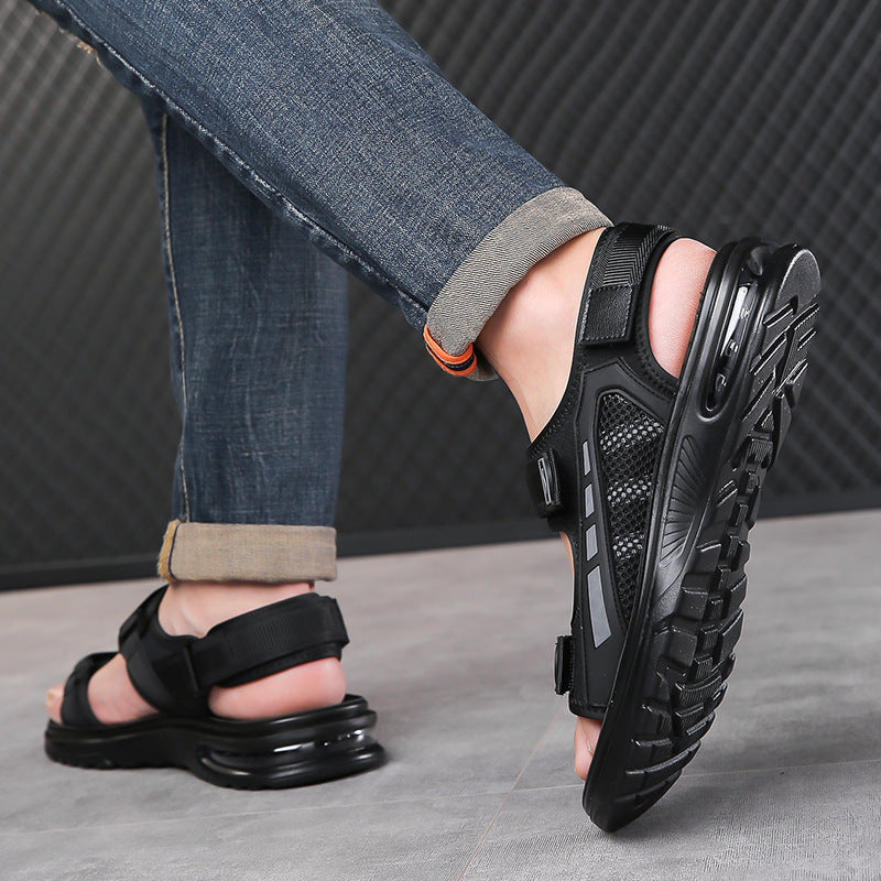 Summer Sandals Men's Open Toe Sandals Fashion Casual Explosions Wear-resistant Outer Wear Beach Shoes Men's Casual Sandals