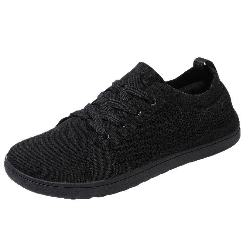 Cross-Border Large Size Men's Casual Breathable Barefoot Wide-Toe Shoes for Couples Outdoor Cycling and Running Lightweight Sports Shoes Wholesale