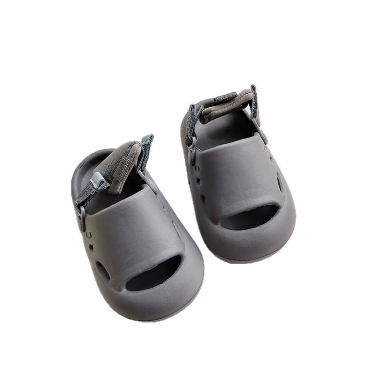 Children's Sandals Men and Women's Children Wading Baotou Waterproof Hole Beach Shoes Sports Outdoor Slippers