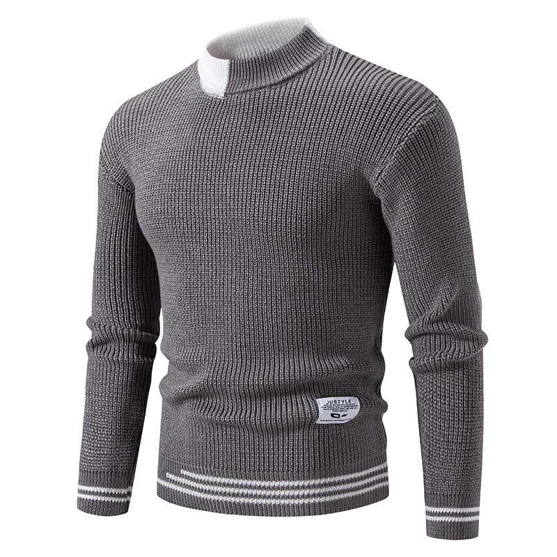 Sweater sweater men Amazon foreign trade cross-border sweater men's sweater personalized plus size inside men's wholesale