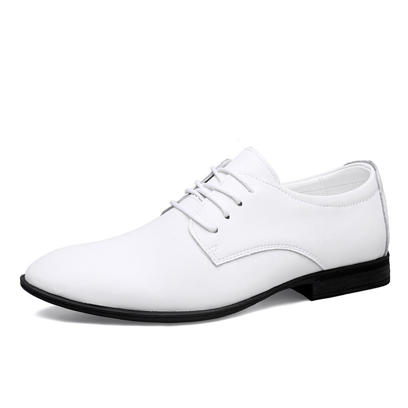 Autumn British men's shoes Men's Business pointed formal shoes fashion youth wedding shoes men's cross-border e-commerce wholesale
