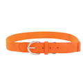 Outdoor sports elastic baseball belt elastic softball elastic belt fashion decorative alloy belt wholesale