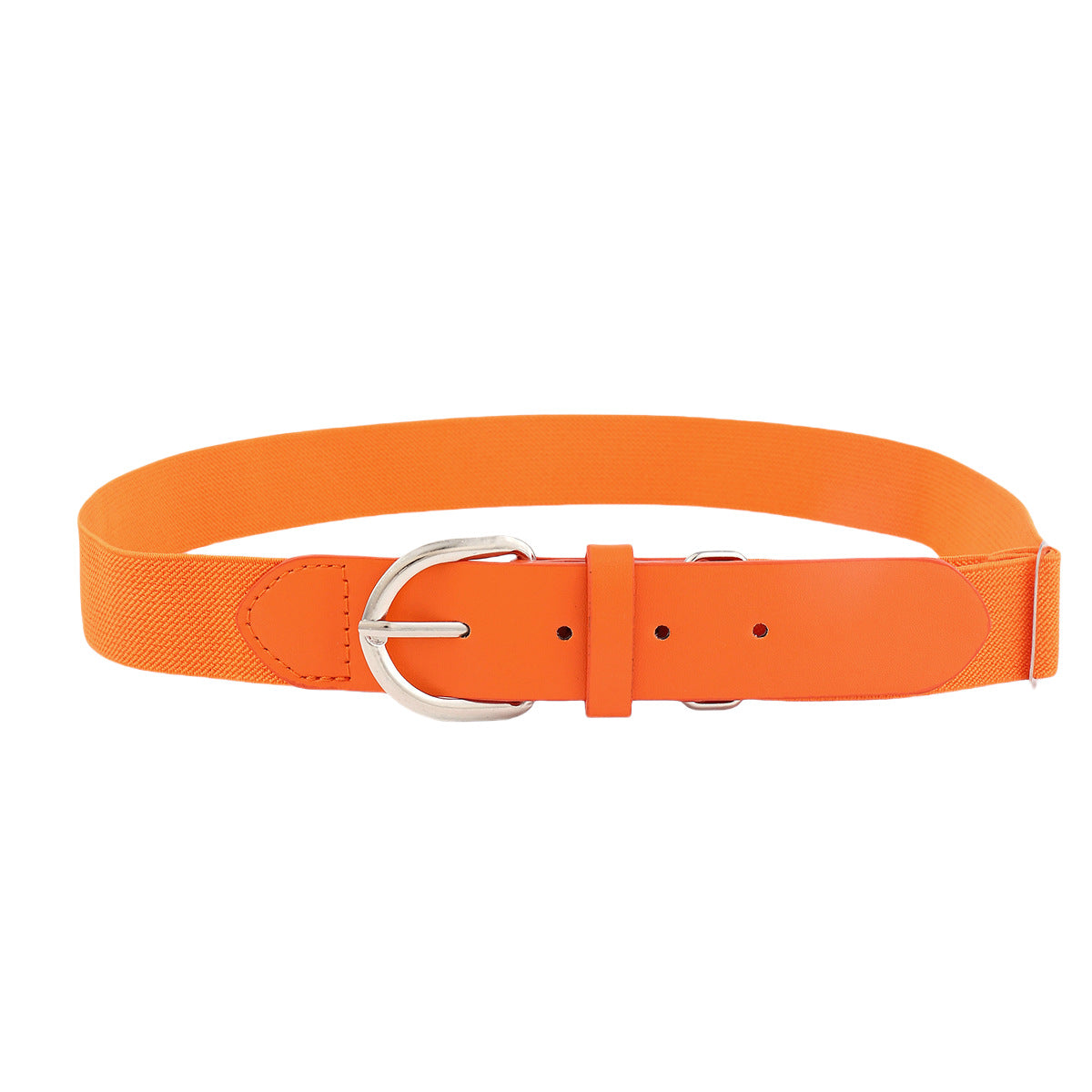 Outdoor sports elastic baseball belt elastic softball elastic belt fashion decorative alloy belt wholesale