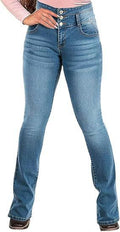Women's Jeans 2025 New Style Amazon Cross-Border Independent Site Amazon Low-Rise Pants Retro High-Waisted Ripped Button