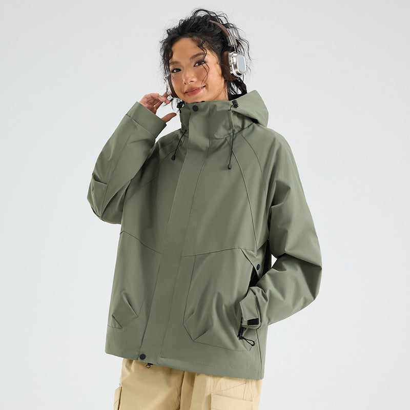 Printed Custom-Made Jackets, Outdoor Three-In-One Jackets for Men and Women, Travel Outdoor Three-Proof Printable High-Quality Jackets