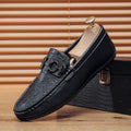 Explosions bean shoes men's 2025 new pedal lazy loafers high-end men's shoes cross-border live a generation of hair