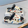 Children's Sandals for Boys and Girls, New Summer Flip-Flops, Soft-Soled Home Hot Style Outer Wear Two-Wear Sandals for Small and Medium-Sized Kidsren and Girls