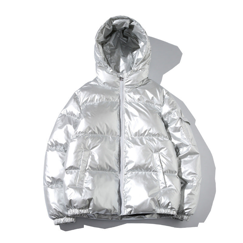 Winter coat men clothes young men's cotton-padded jacket men