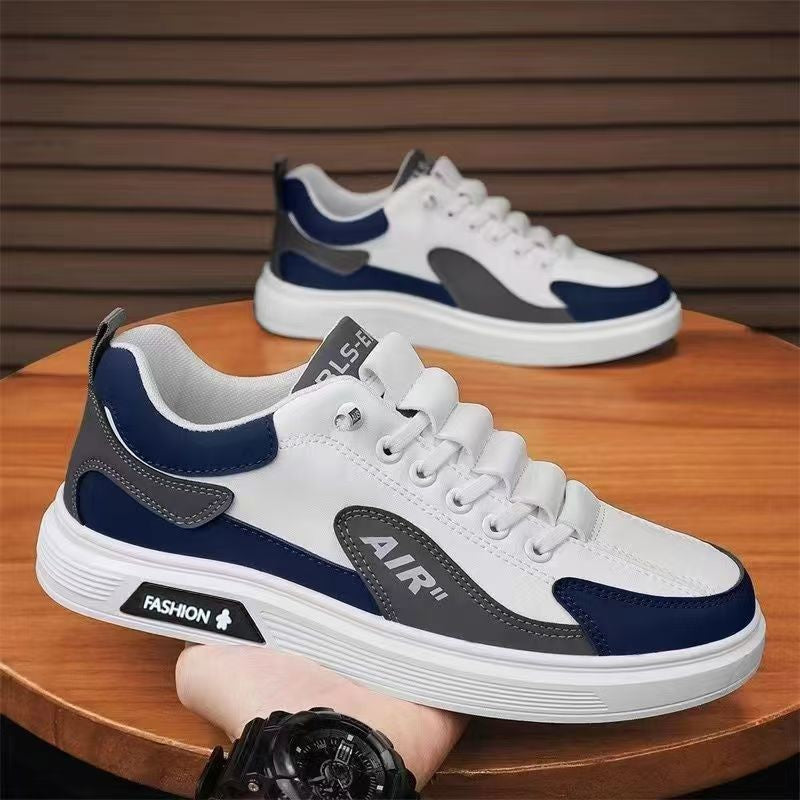 New Men's Easiest for Match Trendy Sneakers Single Cotton Slip-On Running Shoes Business Lightweight Cross-Border Breathable Casual Shoes