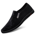 Doug Toe Men's Autumn New Arrival plus size Retro Simple Leg Lazy Shoes Fashionable Casual Loafers
