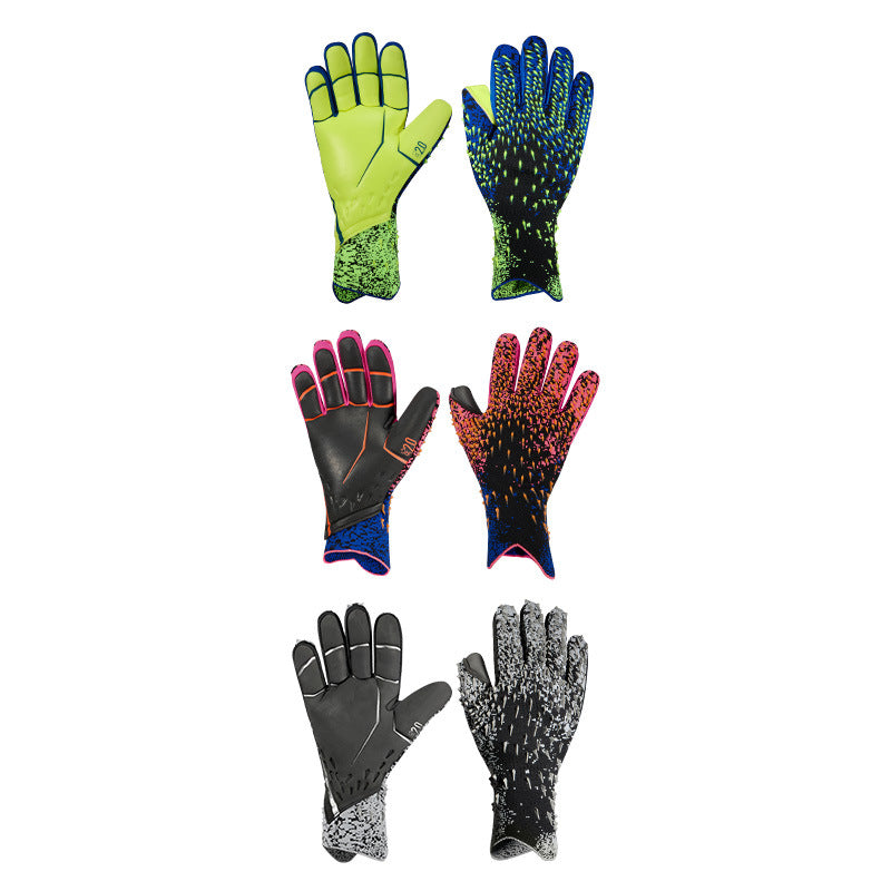 Manufacturers wholesale children's football goalkeeper gloves latex anti-collision door gloves hand guard anti-collision sports protective equipment